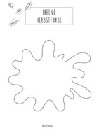 Vorschau - Stundenentwürfe - Herbstfarben – Kunstunterricht Herbst | Klasse 1 bis 4 | Unterrichtsreihe - Seite 1
