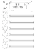 Vorschau - Stundenentwürfe - Herbstfarben – Kunstunterricht Herbst | Klasse 1 bis 4 | Unterrichtsreihe - Seite 2