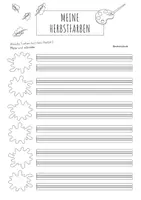 Vorschau - Stundenentwürfe - Herbstfarben – Kunstunterricht Herbst | Klasse 1 bis 4 | Unterrichtsreihe - Seite 3