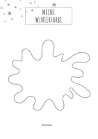 Vorschau - Stundenentwürfe - Winterfarben – Kunstunterricht Winter | Klasse 1 bis 4 | Unterrichtsreihe - Seite 1