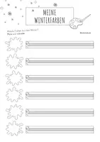 Vorschau - Stundenentwürfe - Winterfarben – Kunstunterricht Winter | Klasse 1 bis 4 | Unterrichtsreihe - Seite 2