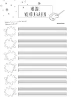 Vorschau - Stundenentwürfe - Winterfarben – Kunstunterricht Winter | Klasse 1 bis 4 | Unterrichtsreihe - Seite 3