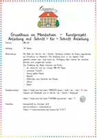 Vorschau - Präsentationen/Tafelbilder - Halloween: Gruselhaus im Mondschein - Schritt-für-Schritt Kunstprojekt - Kunst - Kl. 3/4 - Seite 1