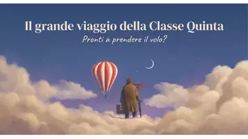 anteprima - Esercizi - ACCOGLIENZA: Il Grande Viaggio della Classe Quinta - Pagina di copertina