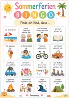 Vorschau - Arbeitsblätter - Sommerferien-Bingo-Svensshop - Deckblatt