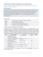 Vorschau - Anderer Materialtyp - Escape Room: Neurobiologie - Deckblatt