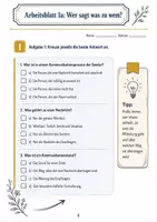 Vorschau - Arbeitsblätter - Kommunikationsmodelle einfach verstehen – Deutsch Klasse 9-10 - Seite 3