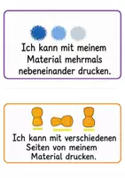 Vorschau - Mal- und Bastelvorlagen - Tafelmaterial Tipps Drucken im Kunstunterricht - Seite 1