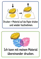 Vorschau - Mal- und Bastelvorlagen - Tafelmaterial Tipps Drucken im Kunstunterricht - Seite 2