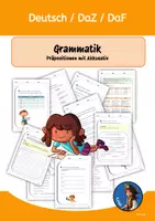 Vorschau - Arbeitsblätter - Deutsch DAZ/DAF Grammatik _ Materialpaket - Seite 1