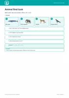 Vorschau - Stundenentwürfe - ENGLIVA START: Unit 4 · What an animal! (MORE! 2, LP 2023) – Einstieg & Diagnostik - Seite 1