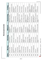 Vorschau - Arbeitsblätter - Wochenplan Geometrie Klasse 5-6 | Mathematik Sekundarstufe | Geometrie, geometrische Grundlagen, Formen, Flächen, Körper, Winkel, Symmetrie, Konstruktion | differenzierte Arbeitsblätter Kopiervorlagen mit Lösungen - Seite 2