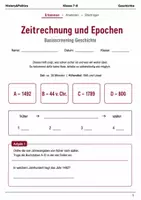 Vorschau - Arbeitsblätter - Gesellschaftswissenschaften Klasse 7–8 – 15 Basisscreenings - Seite 1