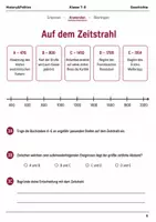 Vorschau - Arbeitsblätter - Zeitrechnung und Epochen Basisscreening Klasse 7–8 - Seite 3