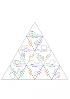 Vorschau - Spiele - Trimino-Puzzle – Vierecke: Flächeninhalt & Umfang - Seite 1