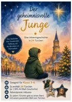 Vorschau - Poster - Adventsgeschichte: der geheimnisvolle Junge (Jg. 3-6). - Deckblatt