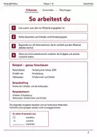 Vorschau - Arbeitsblätter - Historische Quellen Basisscreening Klasse 7–8 - Seite 1