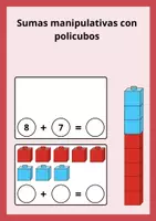 Vista previa - Juegos / Gamificación - Paquete de materiales de suma y resta con policubos - Portada