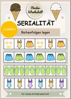 Vorschau - Arbeitsblätter - Reihenfolgen legen: SOMMER - Serialität - Wahrnehmung - Deckblatt