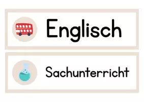 Vorschau - Poster - Schilder für den Klassenraum (Unterrichtsfächer) - Seite 2