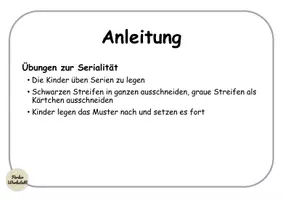 Vorschau - Arbeitsblätter - Materialpaket: SERIALITÄT - Reihenfolge legen - Das ganze Jahr - Seite 1