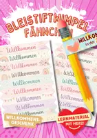 Vorschau - Anderer Materialtyp - Willkommensgruß Stift - Deckblatt