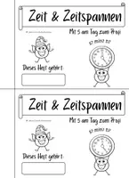 Vorschau - Arbeitsblätter - Zeitspannen - Seite 1