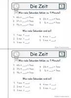 Vorschau - Arbeitsblätter - Zeitspannen - Seite 2