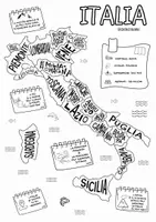 anteprima - Esercizi - L'ITALIA E LE SUE REGIONI: 40 schede da personalizzare - Pagina 1