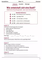 Vorschau - Arbeitsblätter - Stadt, Handel und Handwerk Basisscreening Klasse 7–8 - Seite 2