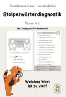 Vorschau - Arbeitsblätter - Basale Lesekompetenz Diagnostik wachsendes Materialpaket - Seite 1
