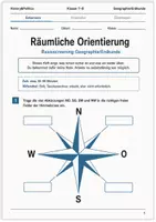 Vorschau - Arbeitsblätter - Geographie Basisscreenings Klasse 7–8 5er-Bundle - Seite 1