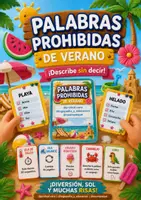 Vista previa - Unidades / Secuencias / Situaciones de Aprendizaje - PALABRAS PROHIBIDAS DE VERANO - página 1