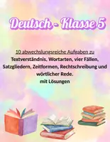 Vorschau - Arbeitsblätter - Materialpaket: Fit für Klasse 5 – Deutsch & Mathe: Wiederholungspaket mit Lesespur und Lösungen - Seite 1