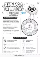 Vista previa - Unidades / Secuencias / Situaciones de Aprendizaje - PACK RUEDAS DE LETRAS SERIE 1 Y 2 - página 2