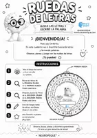 Vista previa - Unidades / Secuencias / Situaciones de Aprendizaje - PACK RUEDAS DE LETRAS SERIE 1 Y 2 - página 3