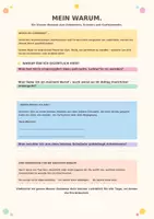 Vorschau - Arbeitsblätter - Kraftvoll ins neue Schuljahr - 3 liebevolle Reflexions-Arbeitsblätter für dich als kleines Geschenk ❤️ - Seite 1