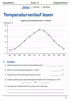 Vorschau - Arbeitsblätter - Klimadiagramme Klasse 7–8 Basisscreening - Seite 2
