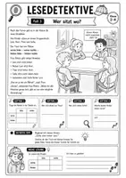 Vorschau - Arbeitsblätter - Leseverstehen Grundschule – 10 Mini-Lesefälle als Lesedetektive | Klasse 2–4 - Seite 3
