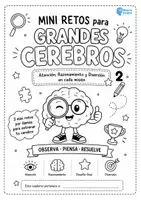 Vista previa - Hojas de trabajo - PACK MINI RETOS PARA GRANDES CEREBROS SERIE 1 Y 2 - página 1