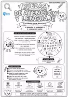 Vista previa - Hojas de trabajo - PACK RUEDAS DE ATENCIÓN Y LENGUAJE SERIE 1 Y 2 - página 2