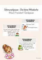 Vorschau - Spiele - Schmunzelpause - Die kleine Witzekartei I Klasse 1 - 4 - Deckblatt