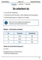 Vorschau - Arbeitsblätter - Vegetationszonen Klasse 7–8 Basisscreening - Seite 1