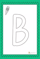 Vorschau - Stationenlernen - Hohlbuchstaben zum Nachlegen, Buchstabenerarbeitung - Seite 3