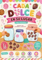 Vista previa - Juegos / Gamificación - CADA DULCE EN SU LUGAR - Portada