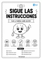 Vista previa - Unidades / Secuencias / Situaciones de Aprendizaje - SIGUE LAS INSTRUCCIONES. LEE Y REALIZA CADA ACCIÓN - página 1