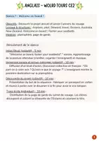 Aperçu - Outils du professeur - Anglais - autour du monde - Océanie - Page de couverture