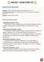 Aperçu - Outils du professeur - Anglais - autour du monde - Océanie - Page 3