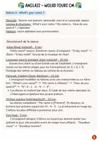 Aperçu - Outils du professeur - Anglais - autour du monde - Océanie (version longue) - Page 1