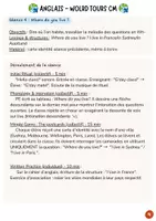 Aperçu - Outils du professeur - Anglais - autour du monde - Océanie (version longue) - Page 3